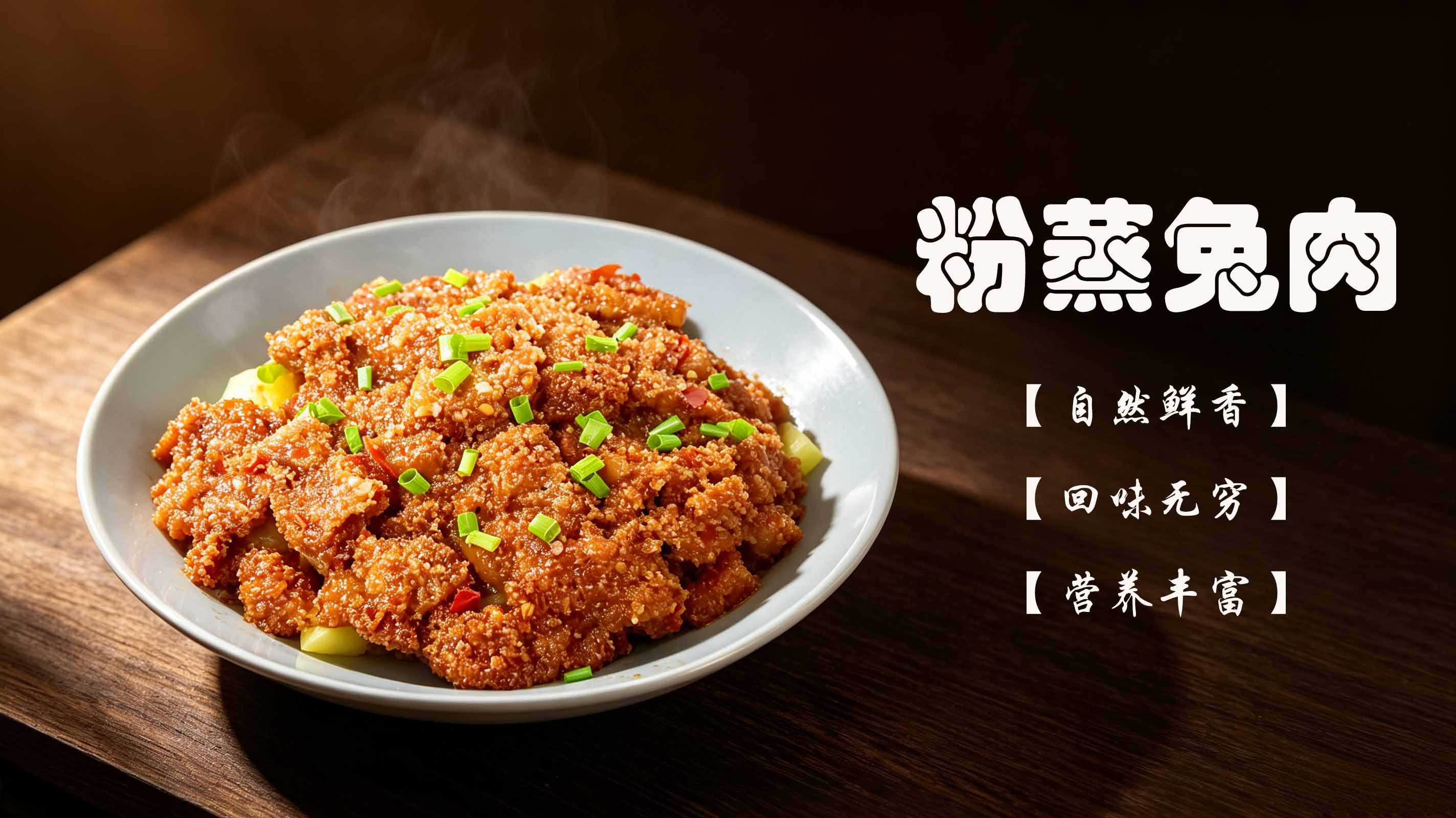 粉蒸兔肉