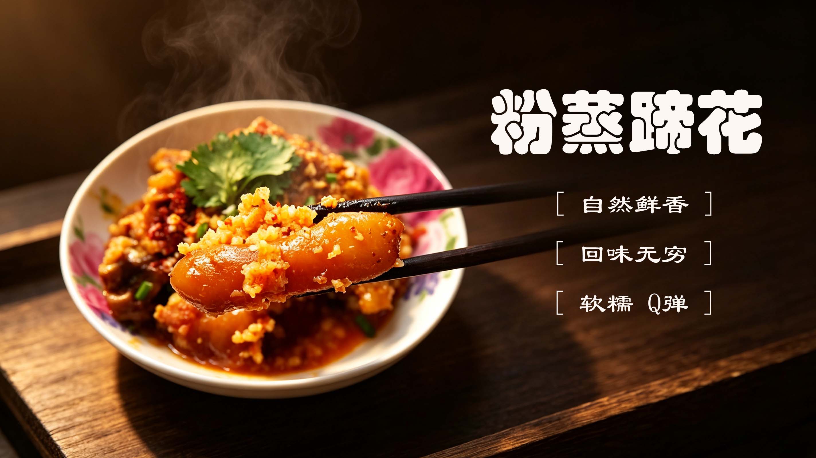 粉蒸蹄花